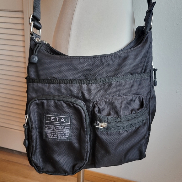 ETA Bags Eta Black Nylon Crossbody Bag Poshmark